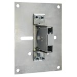 Universal monteringsplade til remskiver: 150x105 mm