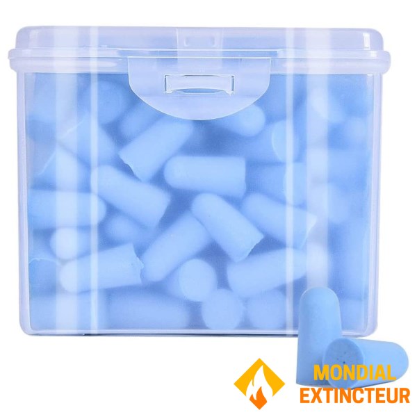 Bouchon pour Protection Auditive (100 Paires)