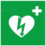 AED-Piktogrammtafel - B.200 x H.200 mm