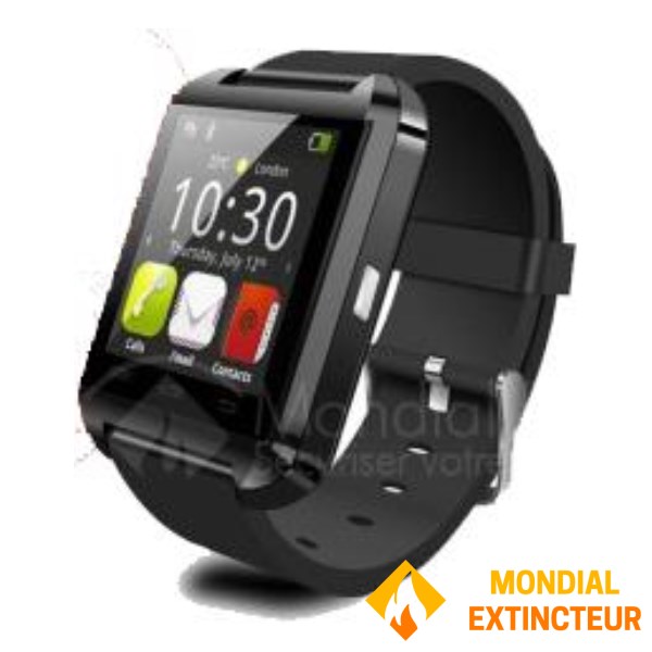 Bluetooth-Smartwatch mit angeschlossenem Höhenmesser