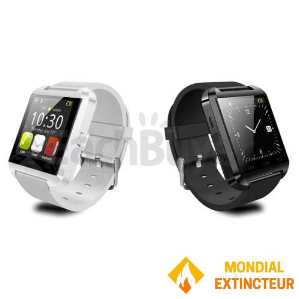 Bluetooth-Smartwatch mit angeschlossenem Höhenmesser