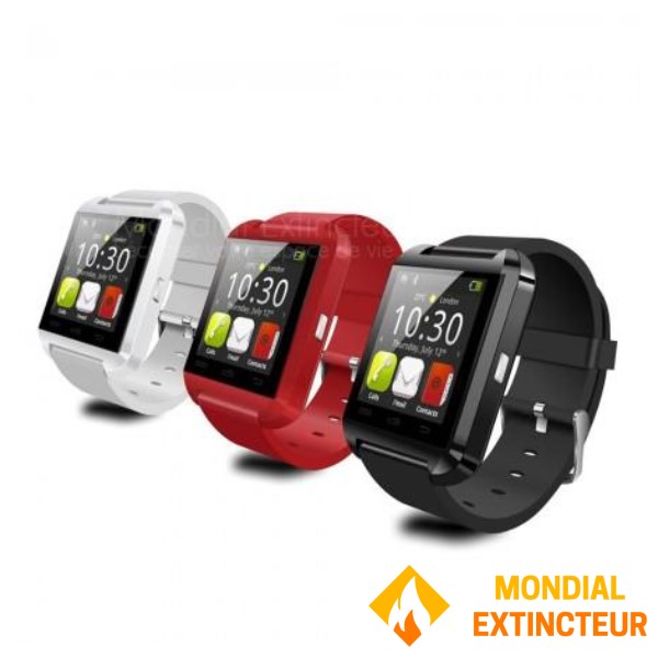 Bluetooth-Smartwatch mit angeschlossenem Höhenmesser