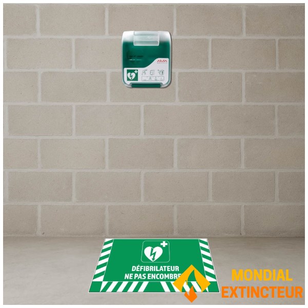 Bodenmarkierung Defibrillator - B.800 x H.400 mm