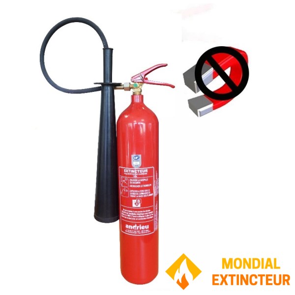 CO2-Feuerlöscher Kapazität 5 Kg AMAGNÉTIQUE - Marke ANDRIEU