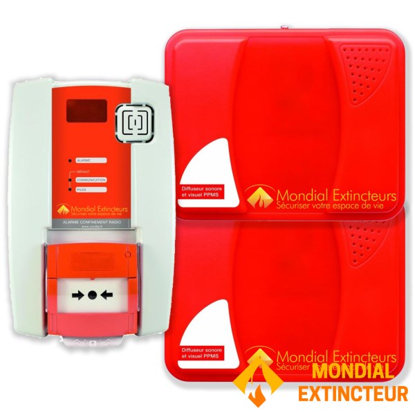 Containment-Alarm-Paket mit 2 Remote-Diffusoren