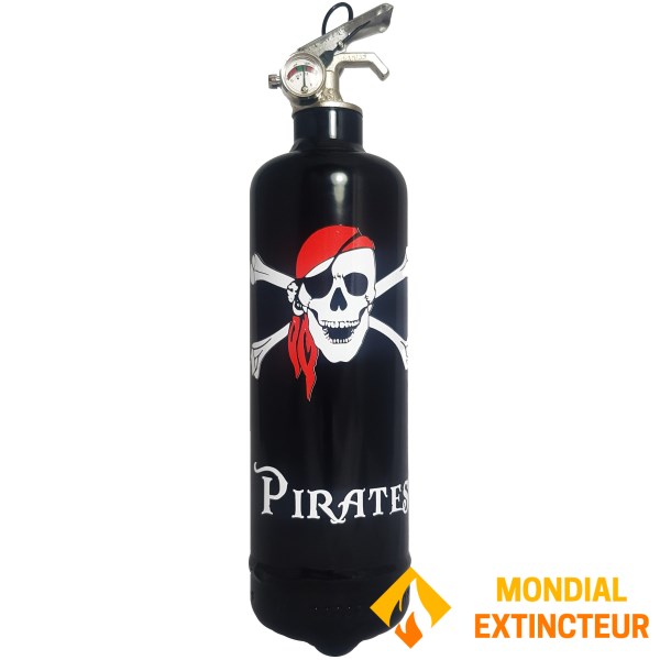 Feuerlöscher Design "Pirate"