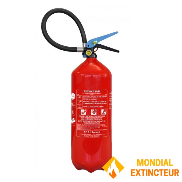 6-Liter-Feuerlöscher ABF - Speziell für Küchen mit Halterung