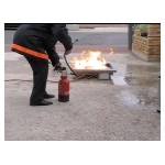 Feuerlöscher für die Ausbildung