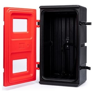 Feuerlöscherkoffer für 12 Kg Feuerlöscher Frontlader