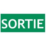 Hart-PVC-Paneel "Ausfahrt" - 300 X 150 mm