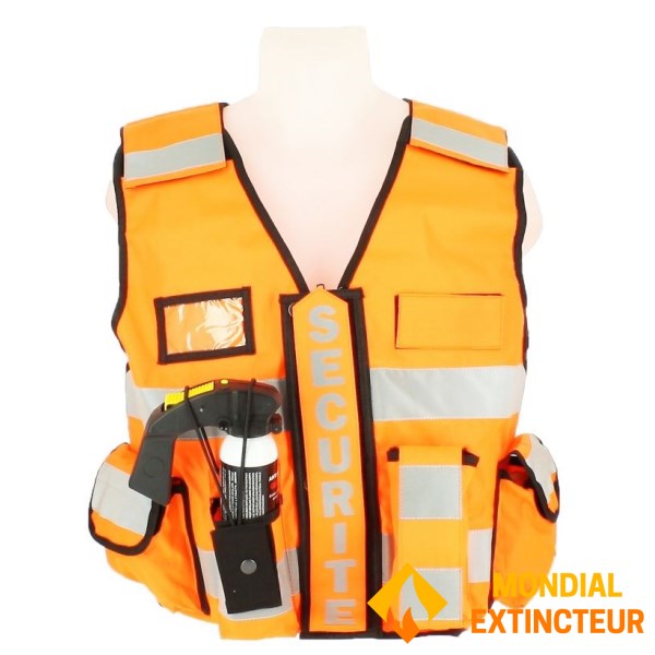 High Visibility Weste Orange