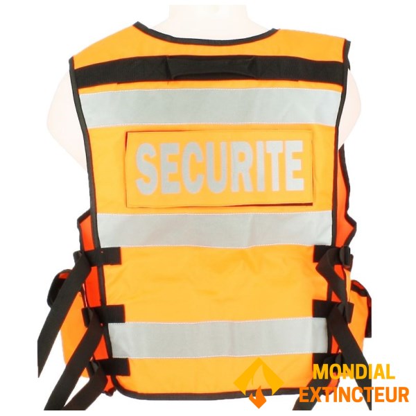 High Visibility Weste Orange