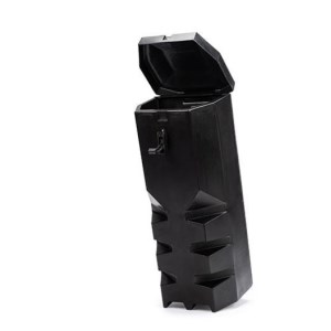 Horizontales Feuerlöscher-Set SCHWARZ 9-12 KG für Lkw