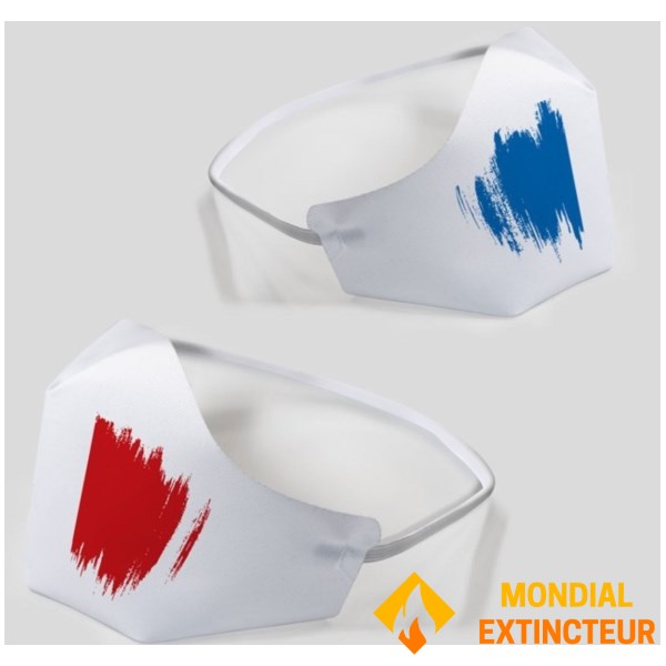Lot 50 - PERSONALISIERTE Masken aus wiederverwendbarem Stoff