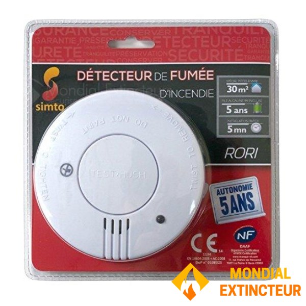 NF-Rauchmelder -- 5 Jahre Betriebsdauer