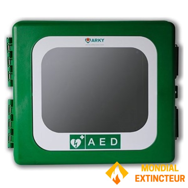 Outdoor-Schrank für Defibrillatoren - Alarm &amp; Heizung