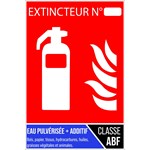 PVC-Panel Wasserzerstäubung Zusatz 10 x 15 cm - Klasse ABF