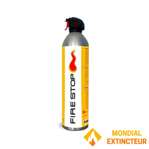 Personalisierte Spraydose für den Ausbruch eines Haushaltsfeuers Norm NF S 61804