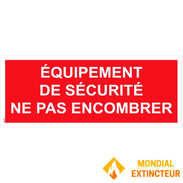 Schild "Sicherheitsausrüstung nicht überladen" PVC - 200x80 mm