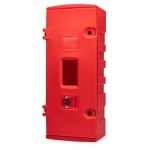 Schlüsselschrank Rot für Feuerlöscher Co² 5kg