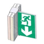 Siebdruckhalter vorstehend Wand einseitig