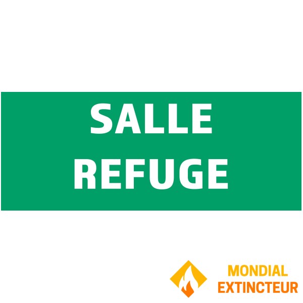 Tafel "SALLE REFUGE" - B.200 x H.800 mm