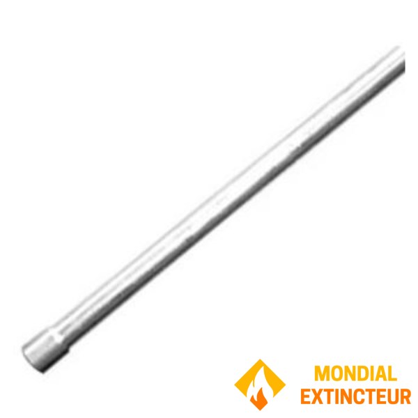 Tulpenförmiges Stahlrohr, 1 m lang, Durchmesser 8 mm - 10er-Set