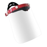 Visier aus Polyethylen und Stahl