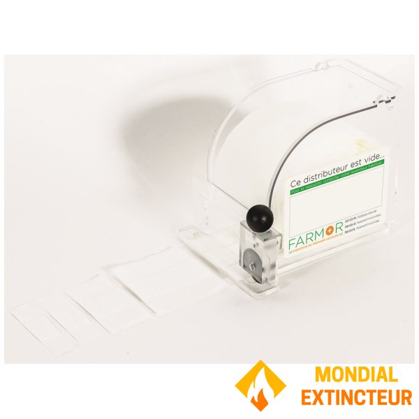 Wandspender für Heftpflaster - Transparentes Polycarbonat