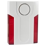 Außensirene mit Blitzlicht - Netz