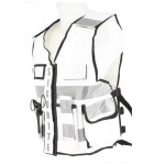 Γιλέκο υψηλής ορατότητας Λευκό