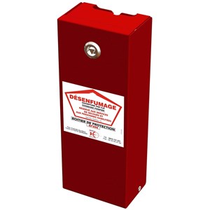 Boîtier de protection pour commande de désenfumage