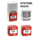Ραδιοσυσκευή συναγερμού + 2 ραδιοσυναγερμοί + 1 ραδιοφωνικός ακουστικός και οπτικός πομπός