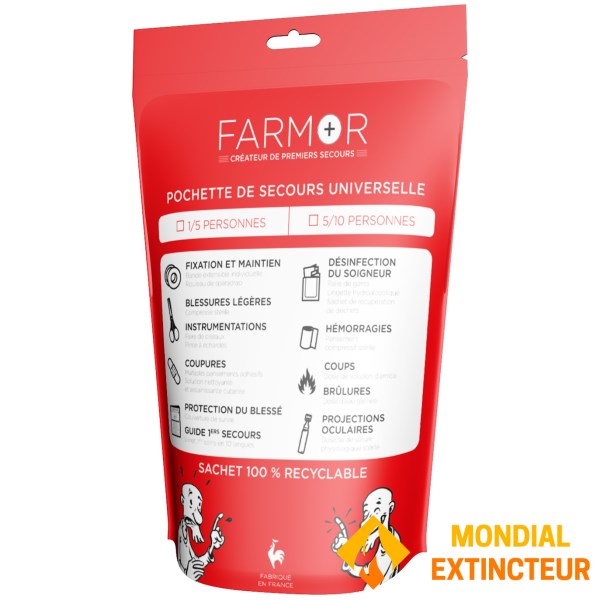 Κουτί πρώτων βοηθειών για 5/10 άτομα