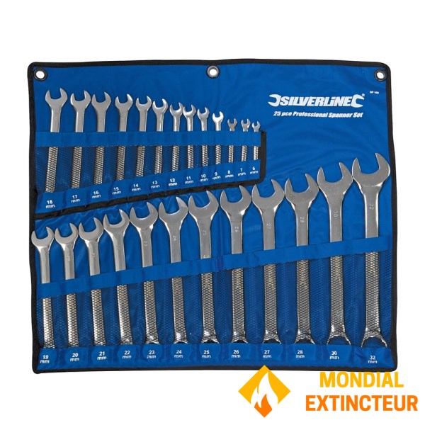 Clés mixtes, 25 pcs