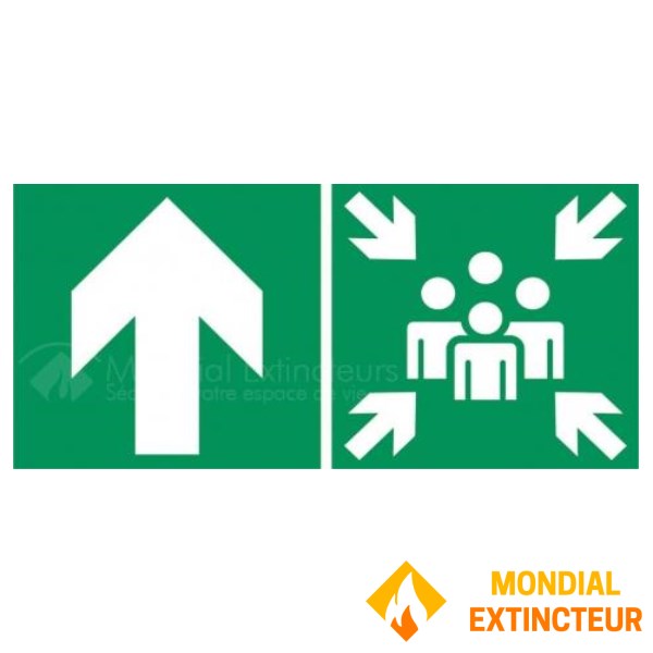 Πινακίδα σημείου συναρμολόγησης - Π.300 x Υ.150 mm