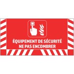 Επιγραφή δαπέδου για ALARM - Π.800 x Υ.400 mm