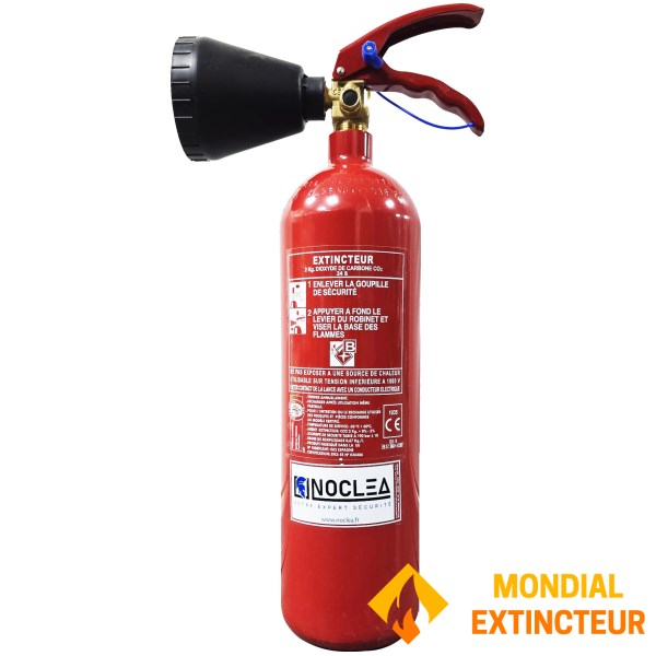 Πυροσβεστήρας CO2, χωρητικότητας 2 kg, για ηλεκτρικό πίνακα.