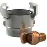 Πυροσβεστικός σωλήνας DN 25 mm - 20 Mètres - Εξαρτήματα DN20 SG - NF S 61-112