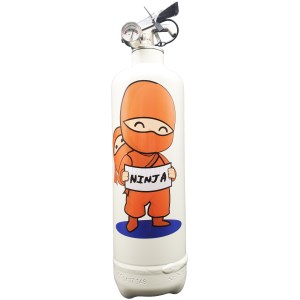 Σχεδιασμός πυροσβεστήρα "NINJA WHITE"