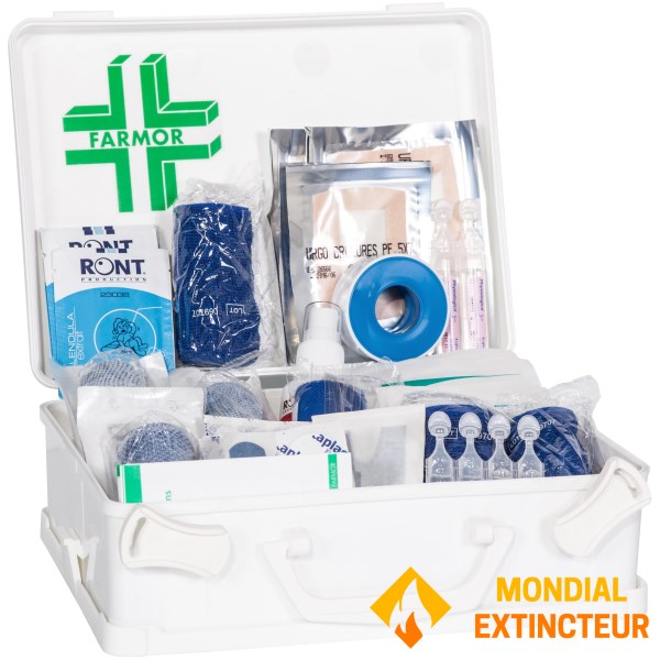 8/12 person food-processing first-aid box