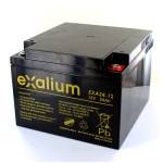 12V - 24Ah lead-acid battery