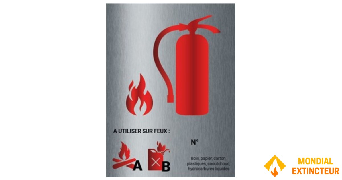 ALUMINIUM water-sprayed additive panel 15 x 20 cm - Class AB