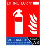 Additive water spray extinguisher panel 100 x 150 mm