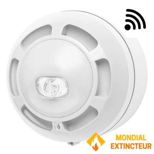 Addressable waterproof flash siren - 1200-meter range