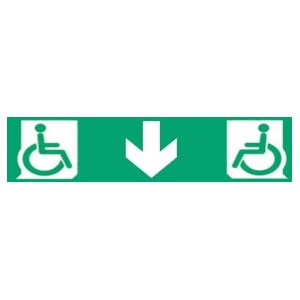 Adhesive directional labels Model "TOLEDO" PMR