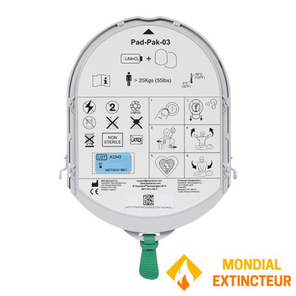 Adult electrodes for HeartSine Semi-Automatic Defibrillator