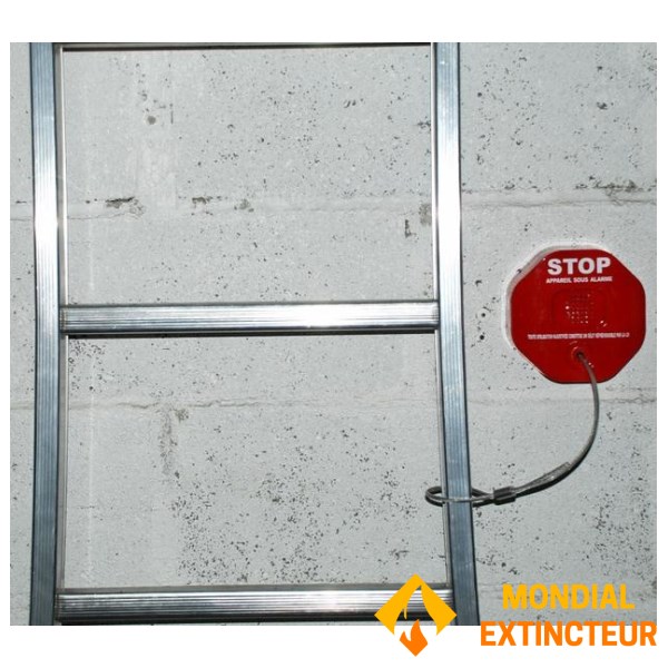 Antitheft fire equipment - fire extinguisher alarm