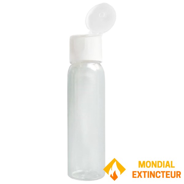 Batch 100 - Empty 125 ml HDPE bottles with reducer cap