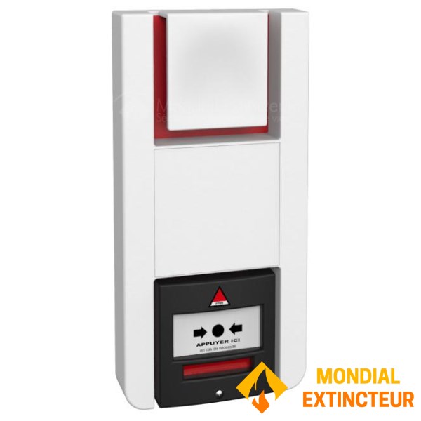 Battery-operated PPMS containment unit with relay